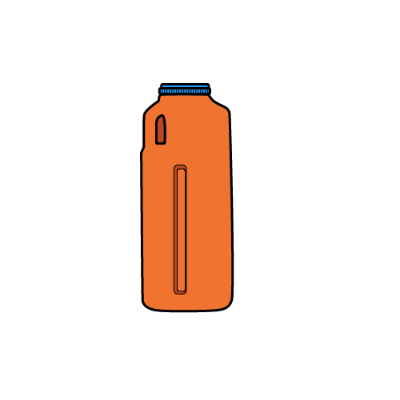 Набор для сбора суточной мочи, стерильный контейнер, консервант (борная кислота)